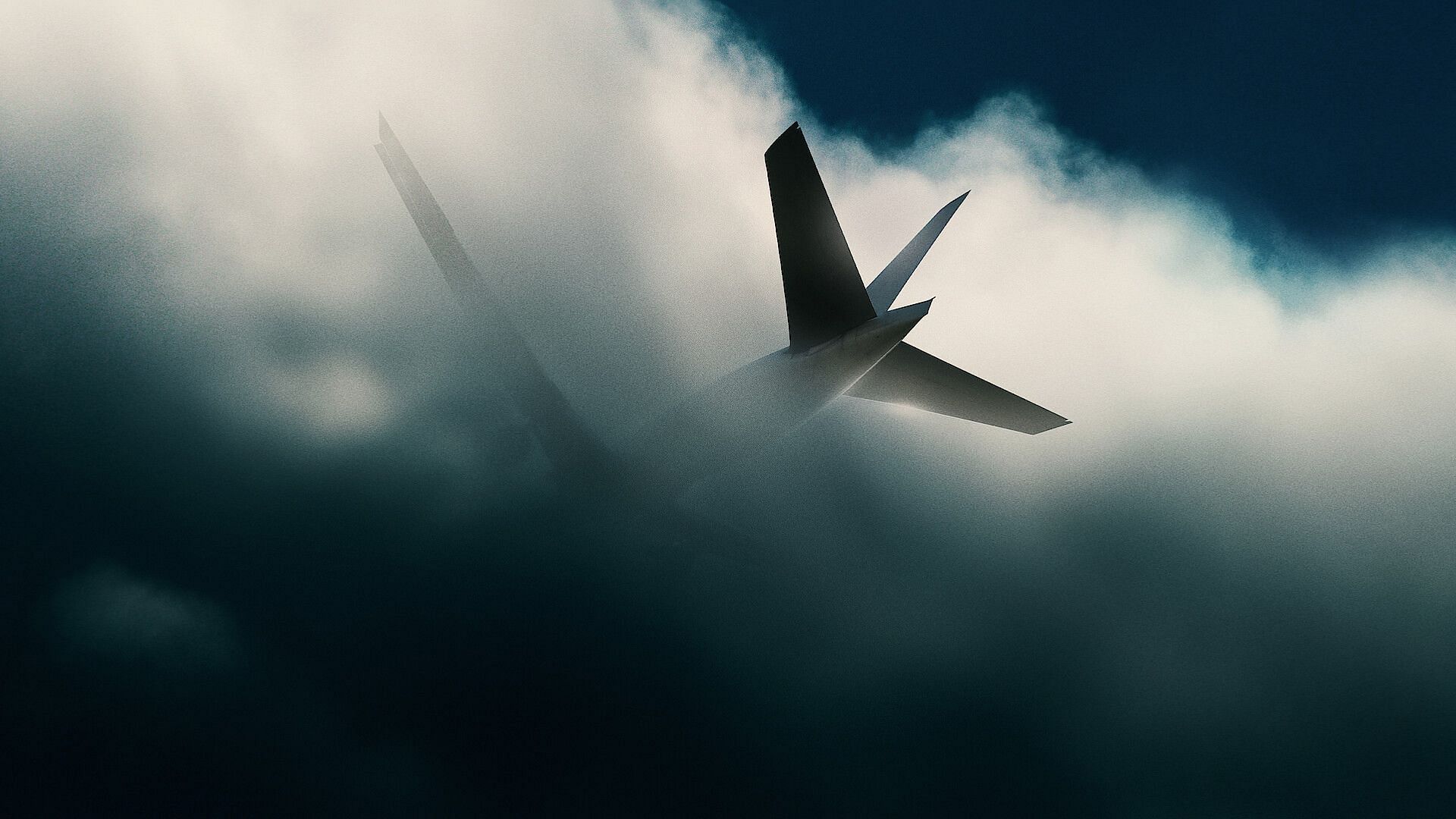 The plane vanished into thin air (Image via Netflix)
